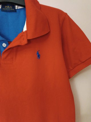 Polo Ralph Lauren S Manga Corta Rojo/Azul
