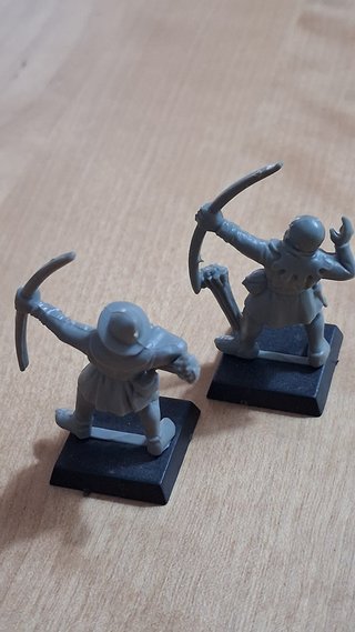 Lote 4 Figuras Warhammer Arqueros