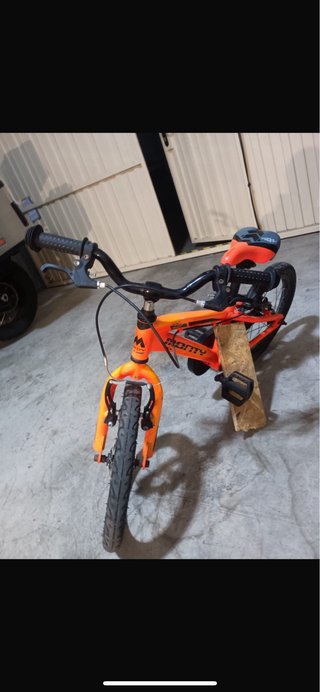 Bicicleta Infantil Monty Naranja
