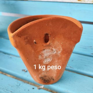 Maceta colgante de terracota