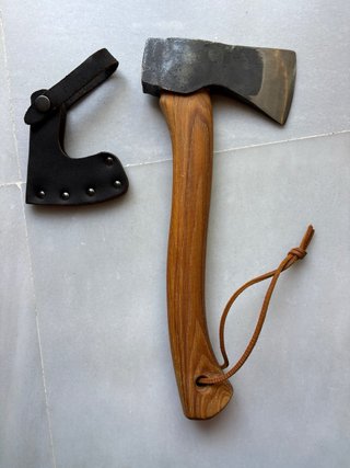Hacha sueca Wetterlings vintage original – 32 cm –