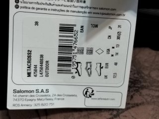 Salomon Metacross 2 Scarpe da Trail Running Nere