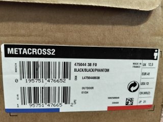 Salomon Metacross 2 Scarpe da Trail Running Nere