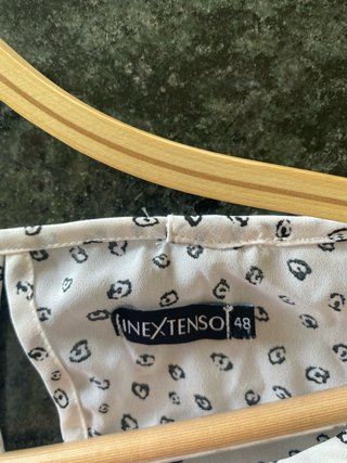 Blusa fina estampada