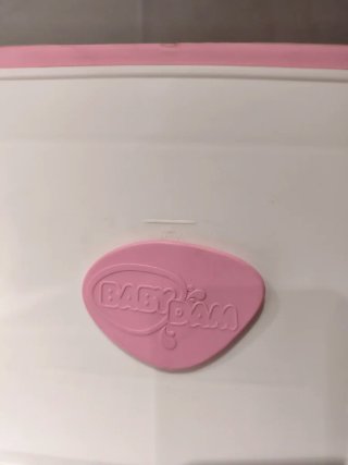 BabyDam reductor bañera rosa