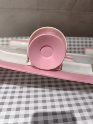 BabyDam reductor bañera rosa