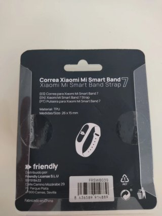 Correa Xiaomi Mi Smart Band 5/6/7 Rosa