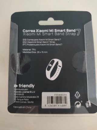 Correa Xiaomi Mi Smart Band 5/6/7 Rosa