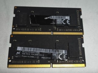 2x 4GB DDR4 RAM Apple / portatil / mini ordenador