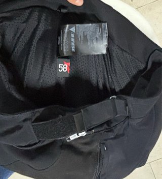 Chaqueta Dainese Moto Negra Malla talla 60