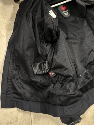 Chaqueta Dainese Moto Negra Malla talla 60