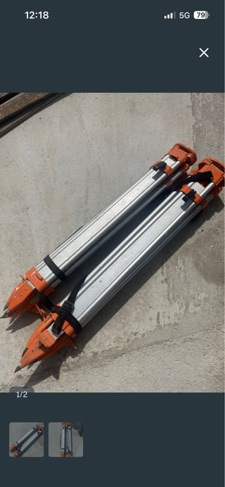 Trípode topográfico profesional