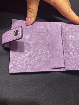 Cartera Pocket  Tous Morada (original) nuevo