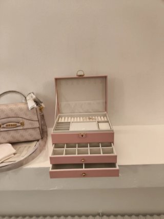 Portagioie grande Guess rosa