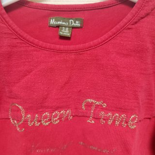 Camisola infantil Massimo Dutti vermelha, 5/6 anos