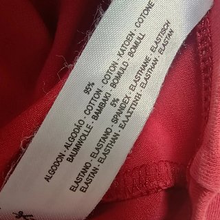 Camisola infantil Massimo Dutti vermelha, 5/6 anos