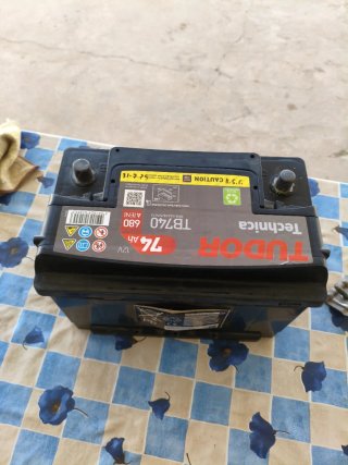Batería Coche Tudor Technica 74Ah