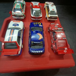 Maletín Scalextric 13 Coches Rally Míticos