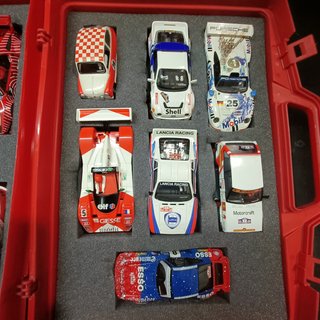Maletín Scalextric 13 Coches Rally Míticos