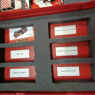 Maletín Scalextric 13 Coches Rally Míticos