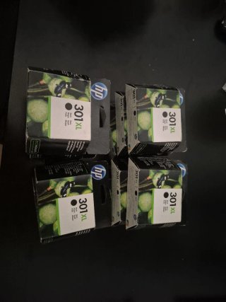11 Cartuchos HP 301XL Negro