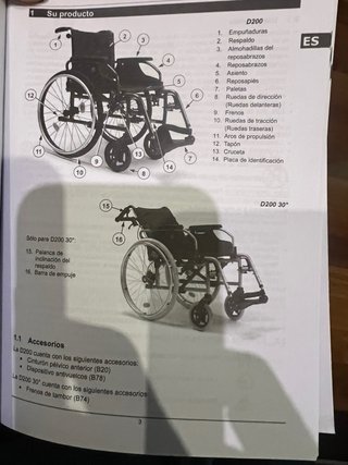 Silla de ruedas VERMEIREN