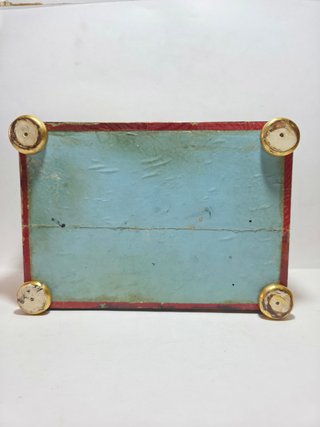Antico Cofanetto Portagioie in Legno Dorato XIX S.