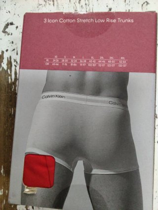 Calvin Klein Icon 3x Boxer Trunks L original pack