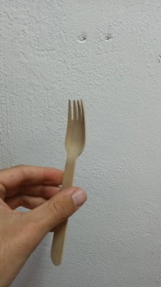 800 Tenedores Biodegradables Madera Eco 16cm