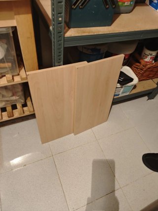 Baldas de madera