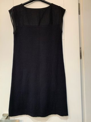 Vestido negro Promod punto