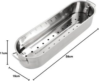 Olla para escalfar pescado KitchenCraft