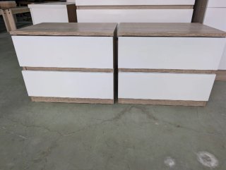 Dormitorio Matrimonio Blanco y Madera