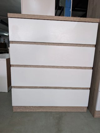 Dormitorio Matrimonio Blanco y Madera