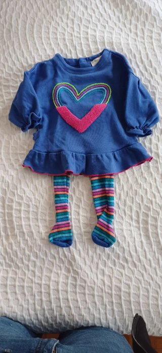 Conjunto bebé 3 meses: pijama y pantalón