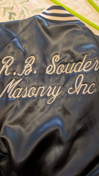 Chaqueta universitaria satinada Pla-Jac Dunbrooke