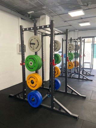 Rack Doble Entrenamiento Fuerza. Titanium Strength