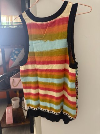 Blusa Desigual Talla M Estampada Tribal
