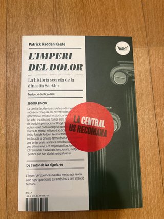 L'imperi del dolor la història secreta de la din..