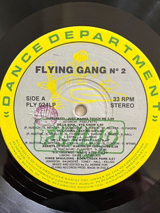 "Flying Gang N2" vinile musica dance / house / rap