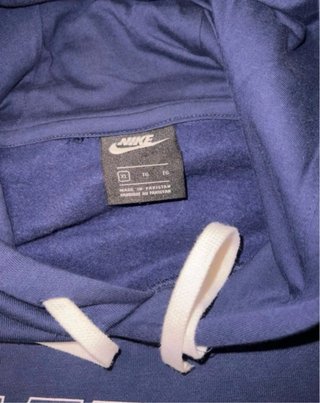 Sudadera Nike Azul con Capucha