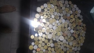Lote de monedas antiguas