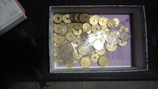 Lote de monedas antiguas