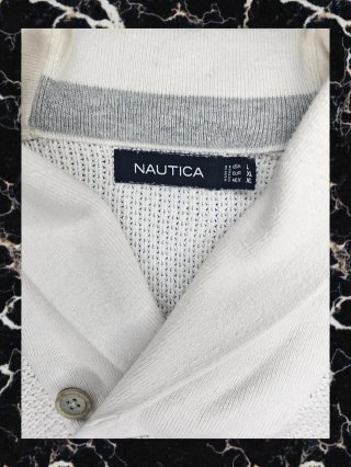Jersey NAUTICA Blanco | Estilo Old Money