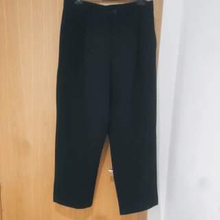 Pantalón ancho Zara hombre negro