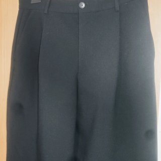 Pantalón ancho Zara hombre negro