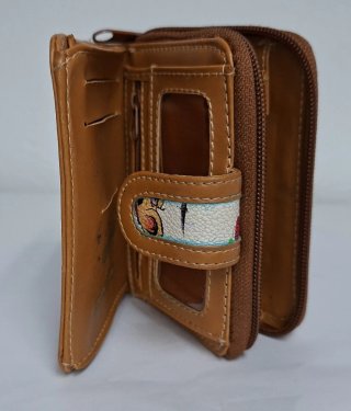 Cartera con estampado