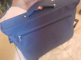 Borsa tracolla Malesci blu