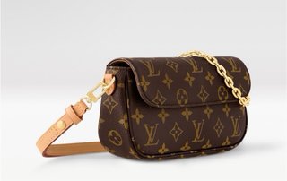 Bolso Louis Vuitton Ivy Marrón y Negro