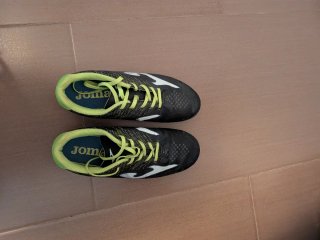 Zapatillas Joma Negras y Verdes